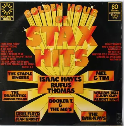 The Bar-Kays, Isaac Hayes a.o. - Golden Hour Of Stax Hits