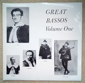 Various Artists - Great Bassos Volume One