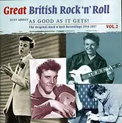 Double CD - Ricky James, Terry Wayne a.o. - Great British Rock 'N' Roll Vol.2, Just About As Good As It Gets!