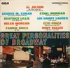 LP - George M. Cohan, Al Jolson a.o. - Great Personalities Of Broadway