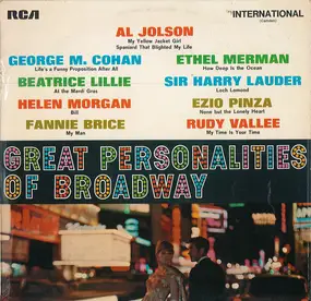 George M. Cohan - Great Personalities Of Broadway