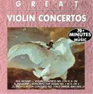 Bruch / Mozart / Paganini / Bach a.o. - Great Violin Concertos