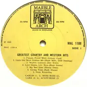 Country Compilation - Greatest Country And Western Hits