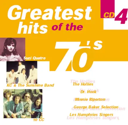 The Hollies, Gary Benson - Greatest Hits Of The 70's CD 4