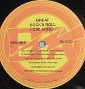 LP - Patti Page, Pat Boone a.o. - Great Rock & Roll Love Songs