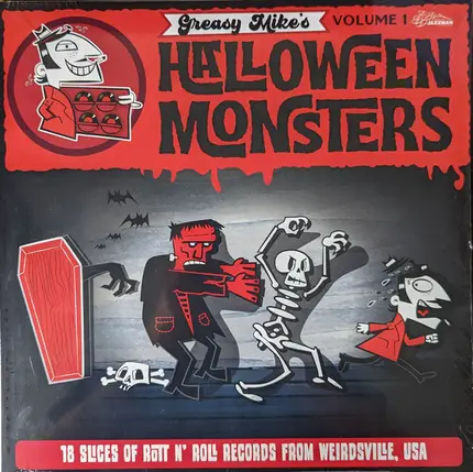 The Poets, Googie Rene Combo, The Nite Caps - Greasy Mike's Halloween Monsters