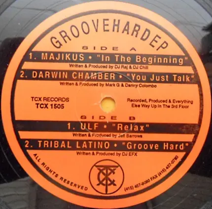 Majikus, Darwin Chamber - Groovehard EP
