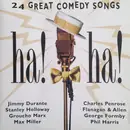 CD - Jimmy Durante, Bing Crospby, William Bendix - Ha! Ha! 24 Great Comedy Songs