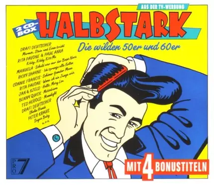 Die Yankees,Drafi Deutscher,Benny Quick, u.a - Halbstark (Die Wilden 50er Und 60er)