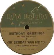 Various - Happy Birthday From Gold Star