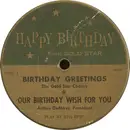 7inch Vinyl Single - Various - Happy Birthday From Gold Star