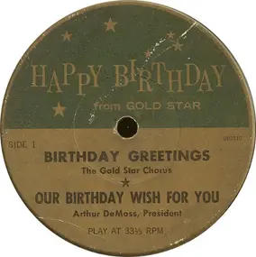 Various Artists - Happy Birthday From Gold Star