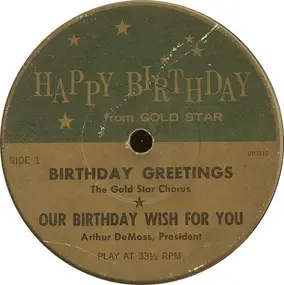 Cole Porter - Happy Birthday From Gold Star