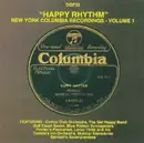 CD - Cotton Club Orchestra, The Get Happy Band - 'Happy Rhythm' - New York Columbia Recordings, Volume 1