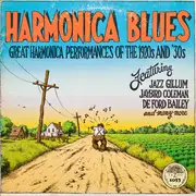 LP - Various - Harmonica Blues (Great Harmonica Performances Of The 1920s And '30s)