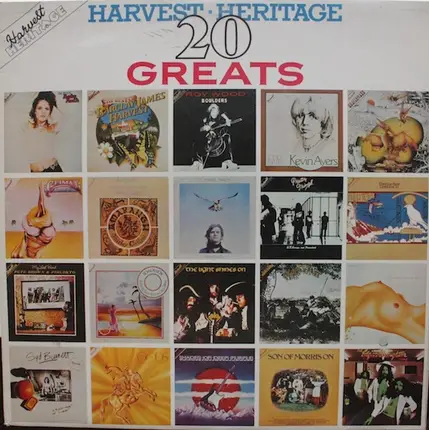 Syd Barrett, Kevin Ayers, Deep Purple, Shirley Collins a.o. - Harvest Heritage 20 Greats