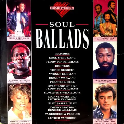 Kool & The Gang, Drifters, Luther Vandross a.o. - Heart & Soul Soul Ballads