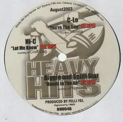Hip-Hop Sampler - Heavy Hits August 2003