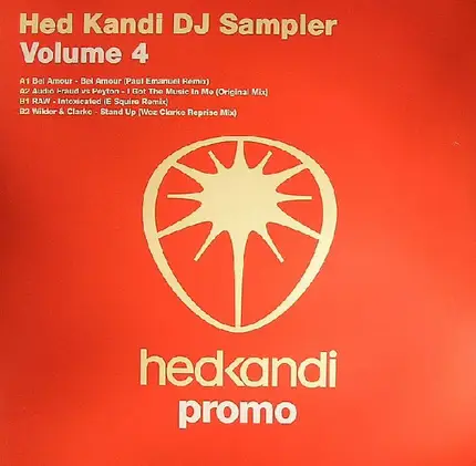 Bel Amour, RAW a.o. - Hed Kandi DJ Sampler Volume 4