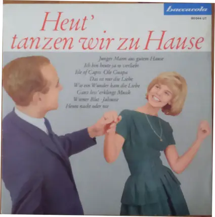 Ernst Jäger Und Sein Orchester, a.o. ... - Heut' Tanzen Wir Zu Hause