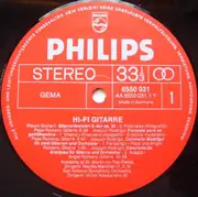 LP - Vivaldi, Telemann, Giuliani - Hi-Fi Gitarre