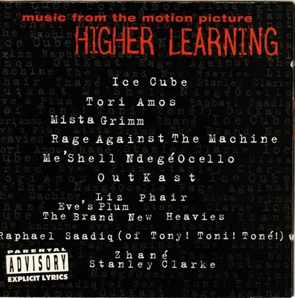 Soundtrack - Higher Learning: Music From The Motion Picture