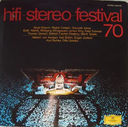 Gluck, Mozart, Von Weber a.o. - Hifi-Stereo-Festival 70