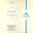 LP - De Cruce / De La Halle a.o. - History Of European Music Part One: Music Of The Early Middle Ages Volume III