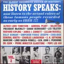 LP - Leo Tolstory, Billy Sunday, Coolidge a. o. - History Speaks Vol. 2 - Mono