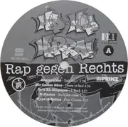 Double LP - Deutsche Hip Hop Comilation - Hip Hop Hurra! Rap Gegen Rechts - Clear