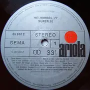 LP - Udo Jürgens, Mireille Mathieu, Peter Alexander,.. - Hit-Wirbel '77 - Super 20