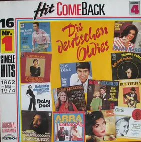 Gitte Haenning - Hit Come Back • Die Deutschen Oldies • 4. Ausgabe • 16 Nr. 1 Single Hits 1962 Bis 1974 • Originalau