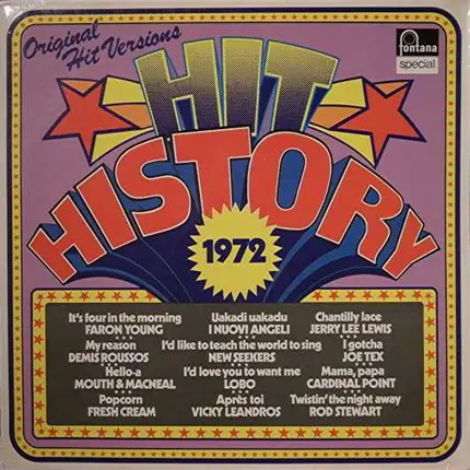 Pop & Rock Sampler - Hit History 1972