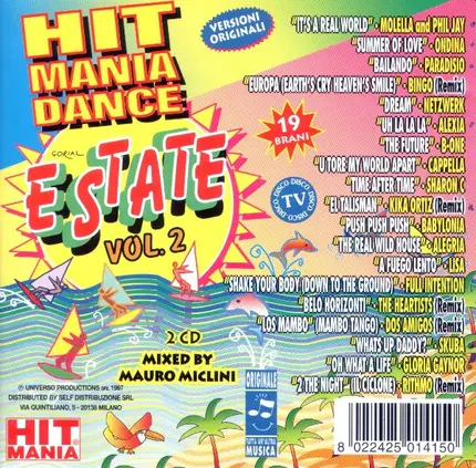 Ondina / Paradiso - Hit Mania Dance Estate '97 Vol. 2