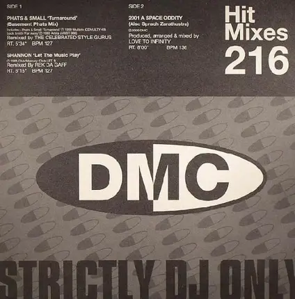 Phats & Small / Shannon a.o. - Hit Mixes 216