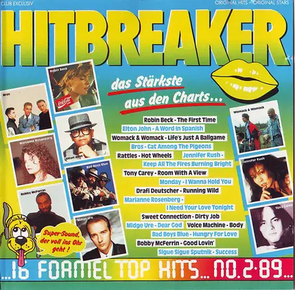 Elton John / Marianne Rosenberg a.o. - Hitbreaker 2/89 - 16 Formel Top Hits