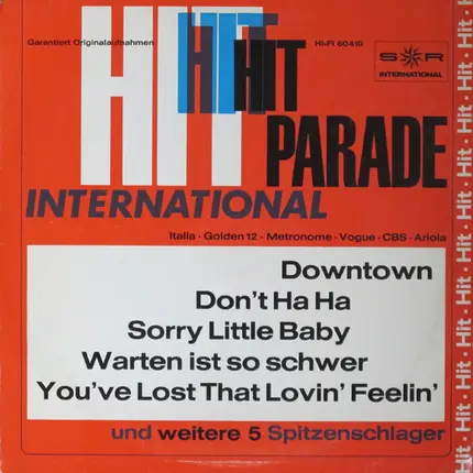 Petula Clark, Hans-Jürgen Bäumler a.o. - Hitparade International 2.Folge