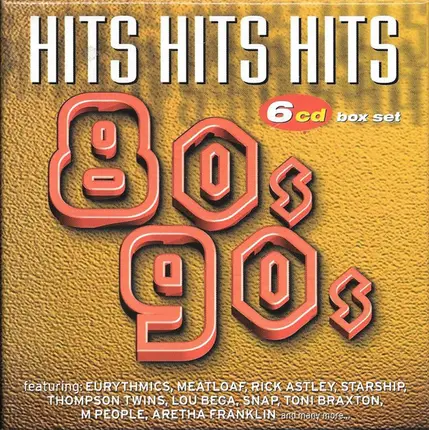 Wax / John Farnham / Eurythmics a.o - Hits Hits Hits 80s 90s