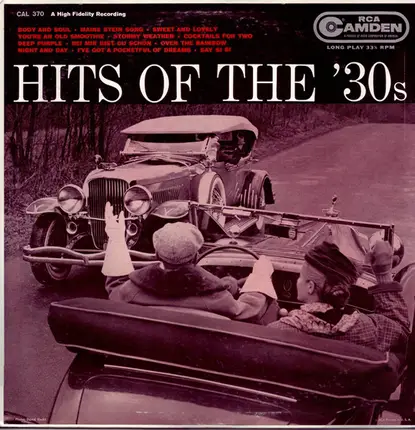 Warren, Fran / Crawford, Jesse / u. a. - Hits Of The '30s