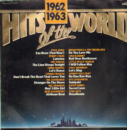 Paul Anka, Perry Como, Del Shannon... - Hits of the World 1962/1963