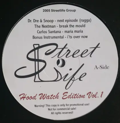 The Nextmen, Dr. Dre, Redman - Hood Watch Edition Vol. 1
