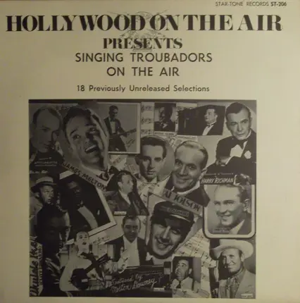 Various - Hollywood On The Air Presents 'Singing Troubadours On The Air'