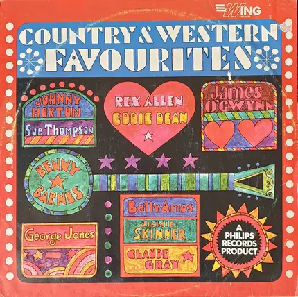 Johnny Horton / Sue Thompson / a.o. - Honky Tonk Favourites