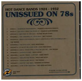 Various Artists - Hot dance bands 1924-1932