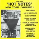 CD - Savoy Bearcats, Evelyn Preer, Lloyd Scott's Orchestra a.o. - Hot Notes. New York - Volume 1