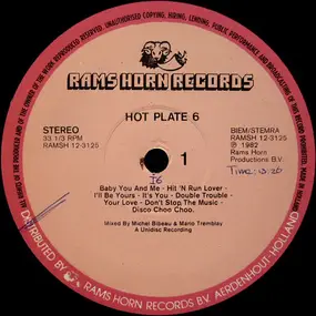 Various Artists - Hot Plate 6