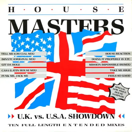 Various - House Masters - UK vs. USA Showdown
