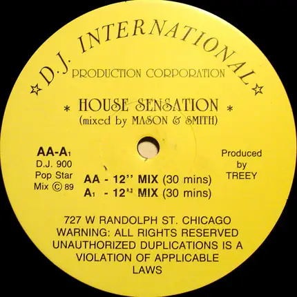 Mason & Smith - House Sensation