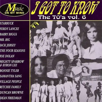 H. Belolo*, J. Morali*, P. Hurt* - I Got To Know - The 70's Vol. 6
