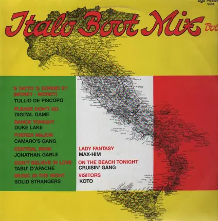Tullio De Piscopo, Digital Game a.o. - Italo Boot Mix Vol. 4